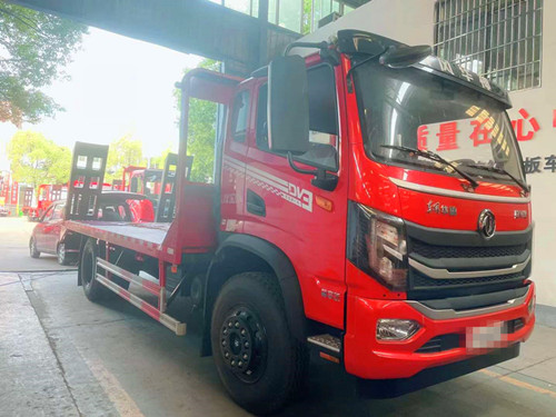 12噸挖掘機(jī)拖板車(chē)東風(fēng)單橋